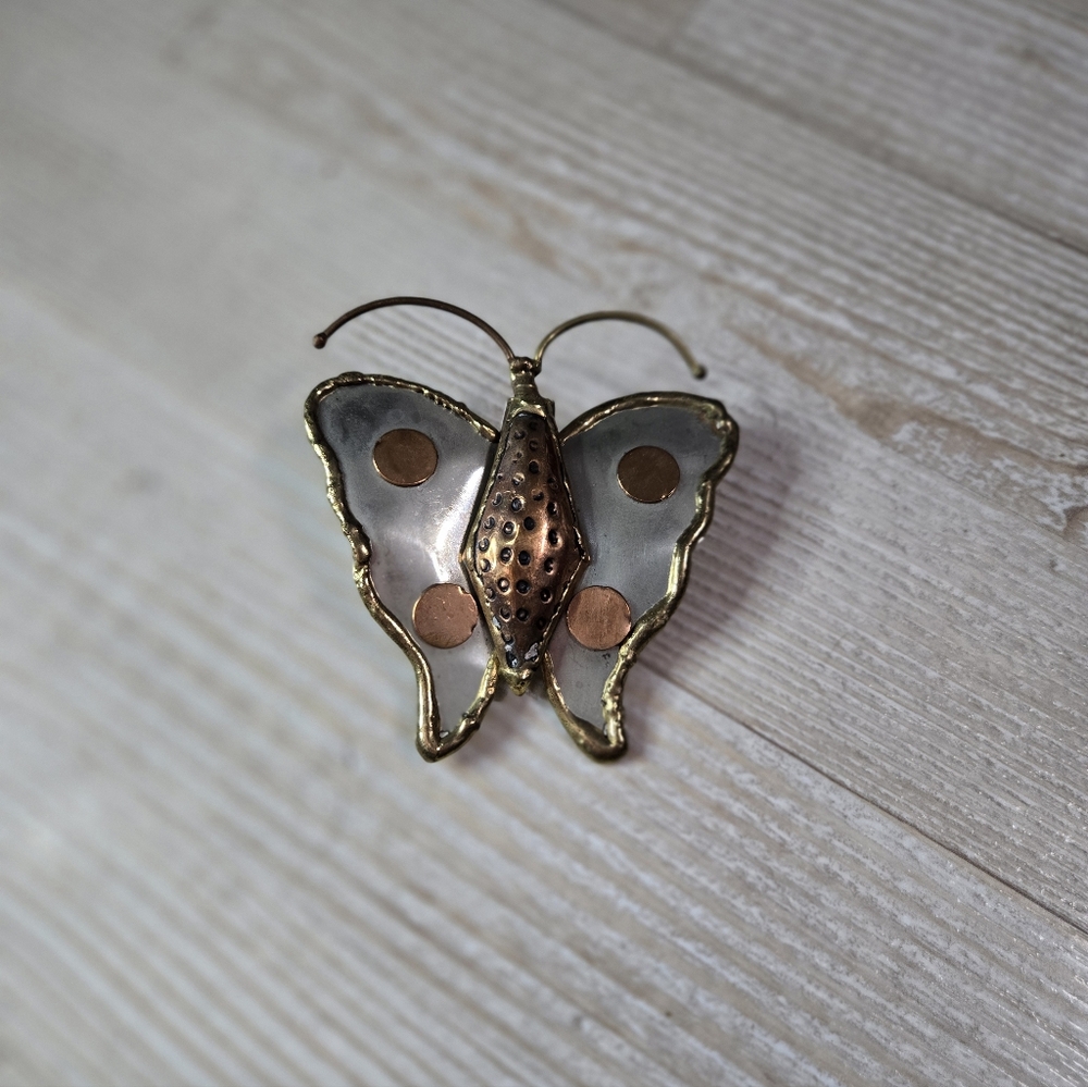 Vintage Butterfly Brooch